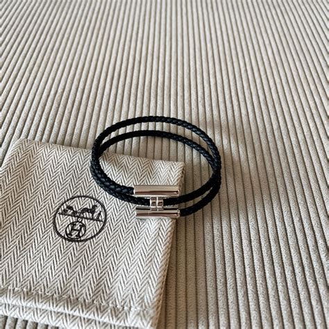 hermes leather bracelet for men|hermes men's cufflinks.